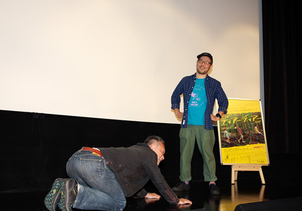 師匠サービス全開。瀬々敬久監督が土下座?