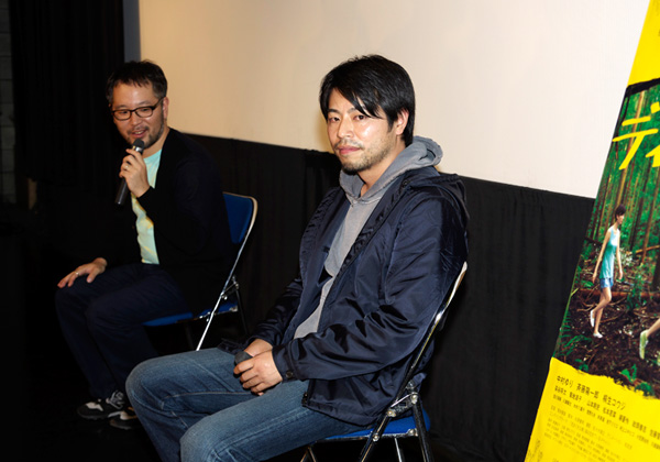 喋る菊地監督+聞いてない石井裕也監督